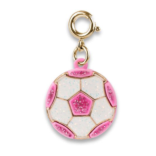Charm It Gold Soccer Ball Charm