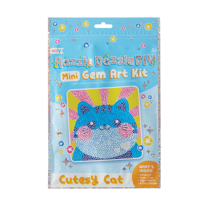 Razzle Dazzle Gem Art Kit Cutesy Cat