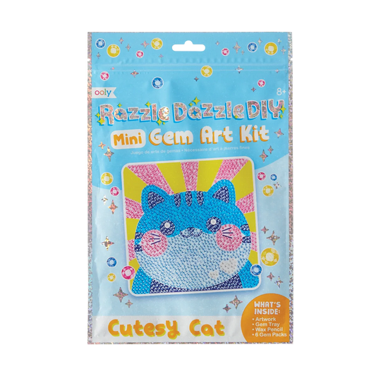 Razzle Dazzle Gem Art Kit Cutesy Cat