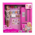 Barbie & Kitchen Buildup Playset