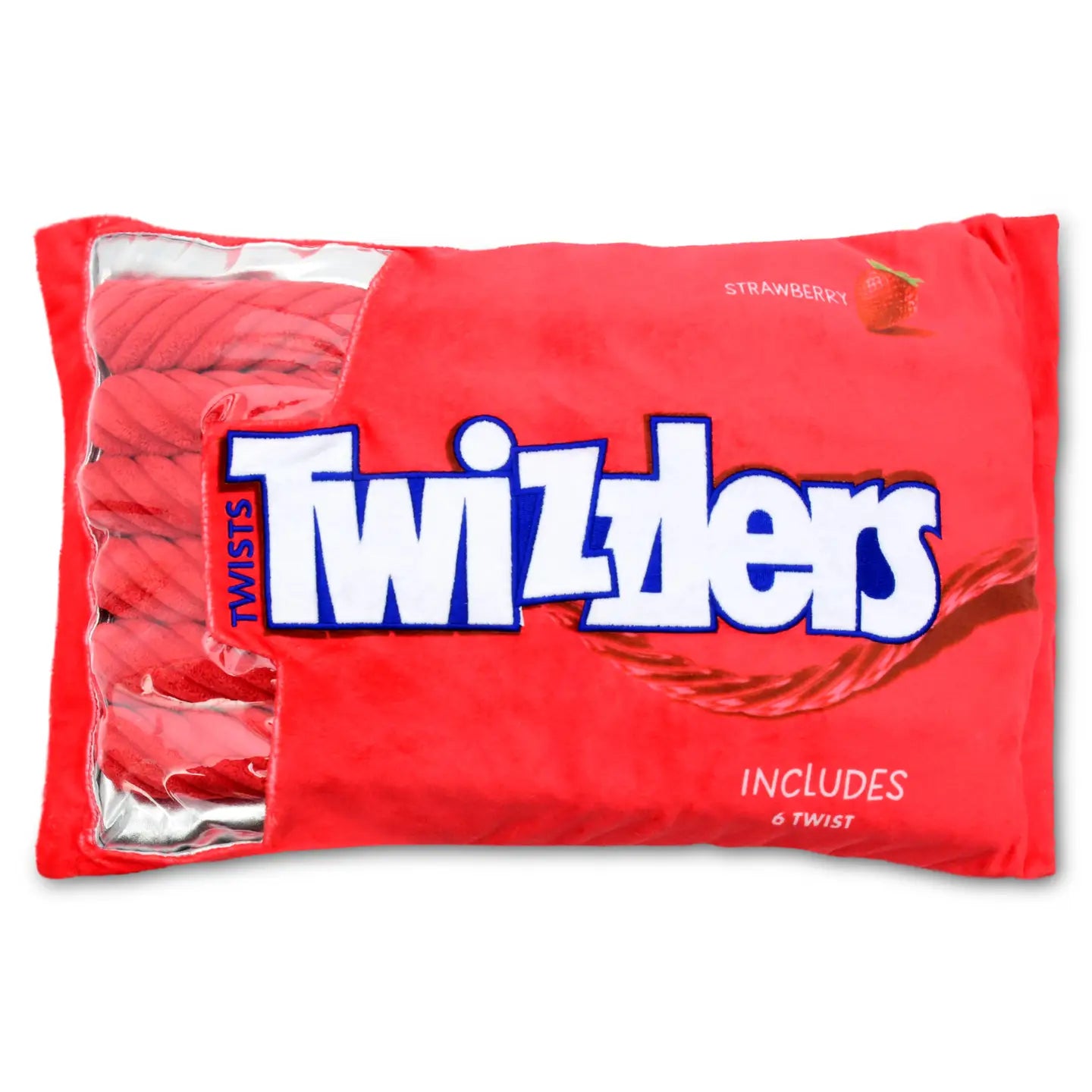 Twizzlers Packaging Plush Pillow