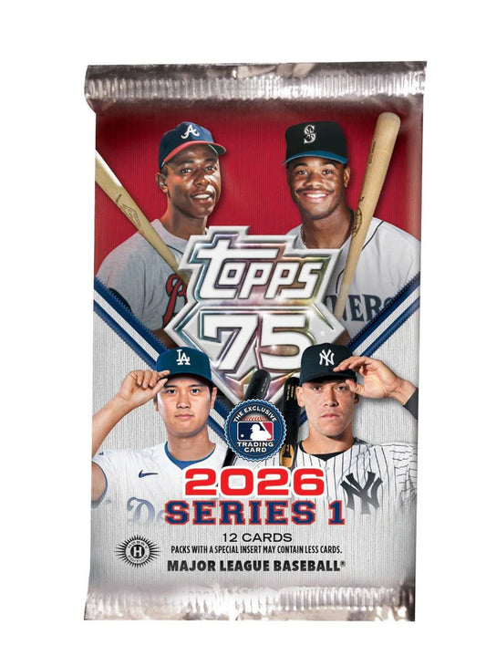 Topps MLB Baseball Cards 2026 Pack