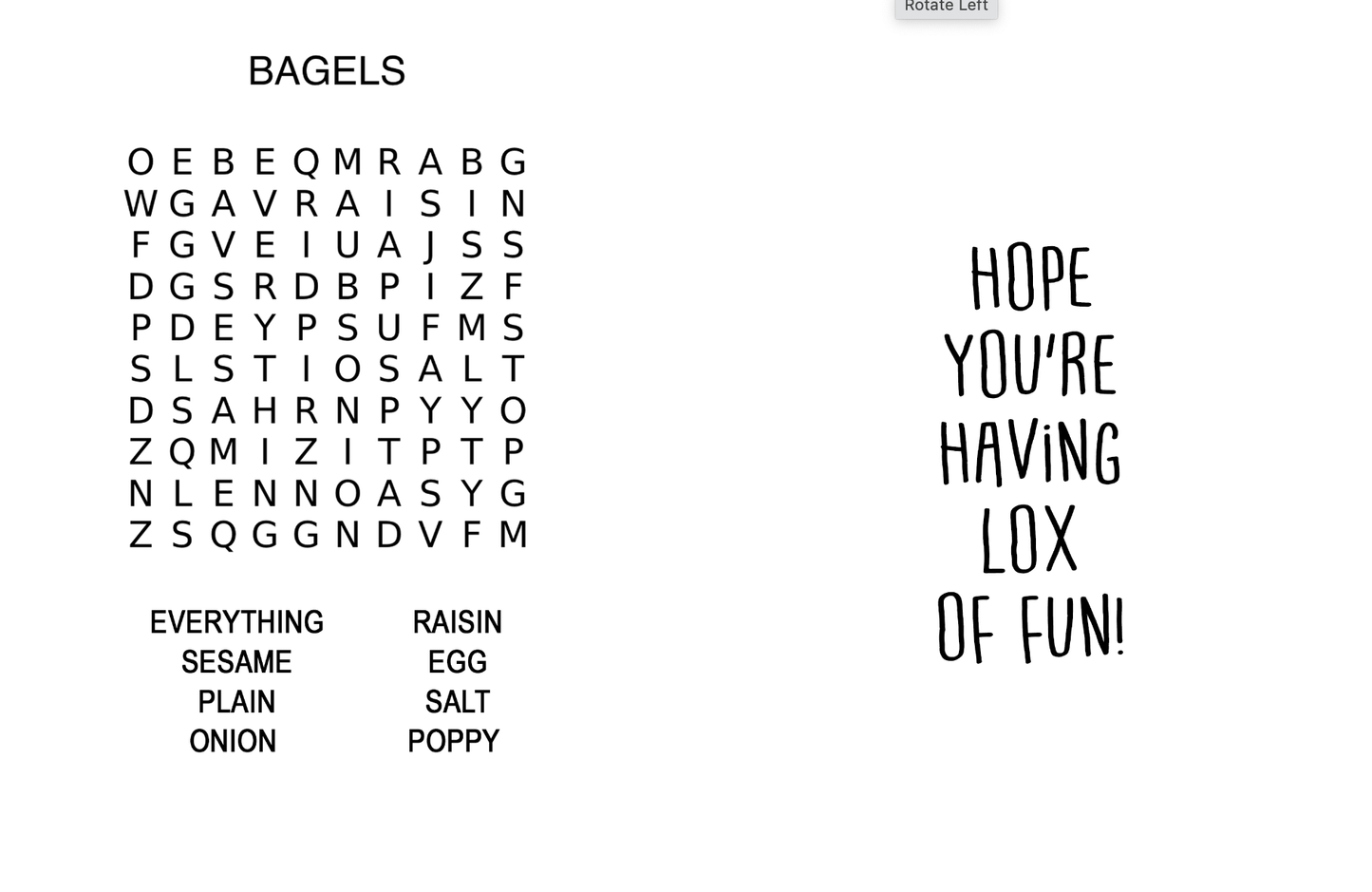 Camp Is Everything (Bagel) Greeting Card