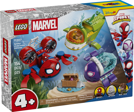Lego Marvel Spidey: Underwater Vehicles