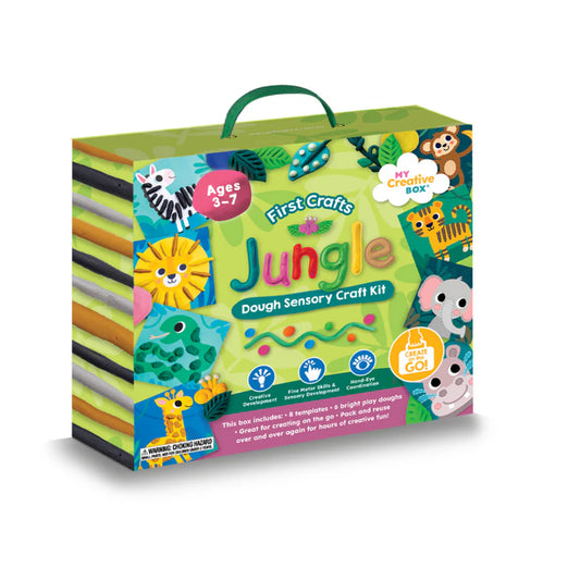 First Crafts Jungle Dough Sensory Craft Kit