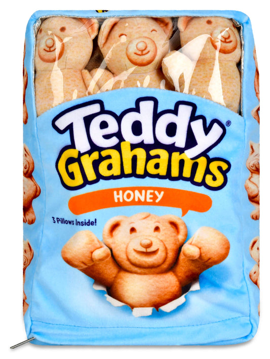 Teddy Grahams Honey Plush Pillow