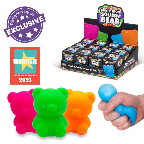 Scrunchems Squish Fruity Neon Bear