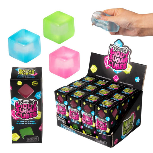 Scrunchems Squish Diddy Sugar Cubes 3 Pack