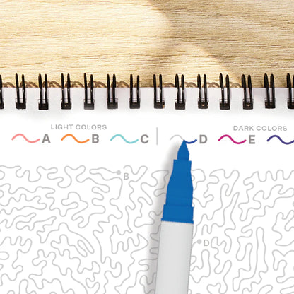 FlowArt Trace-By-Letter Pack Your Bags