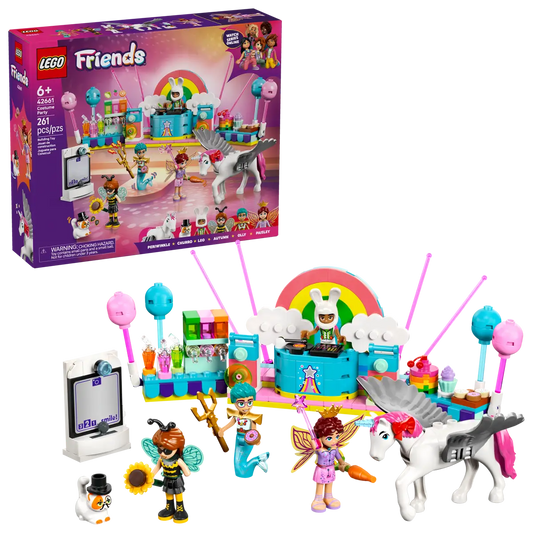 Lego Friends Costume Party with Unicorn & Fairy