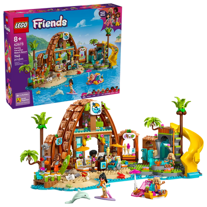 Lego Friends Family Vacation Beach Resort