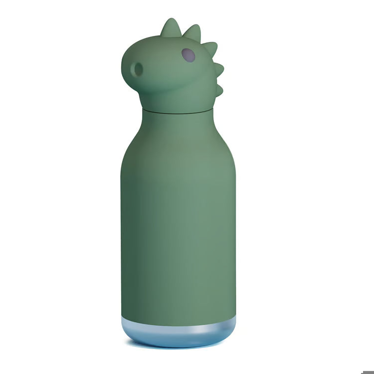 Dinosaur Bottle With Straw 16 oz.