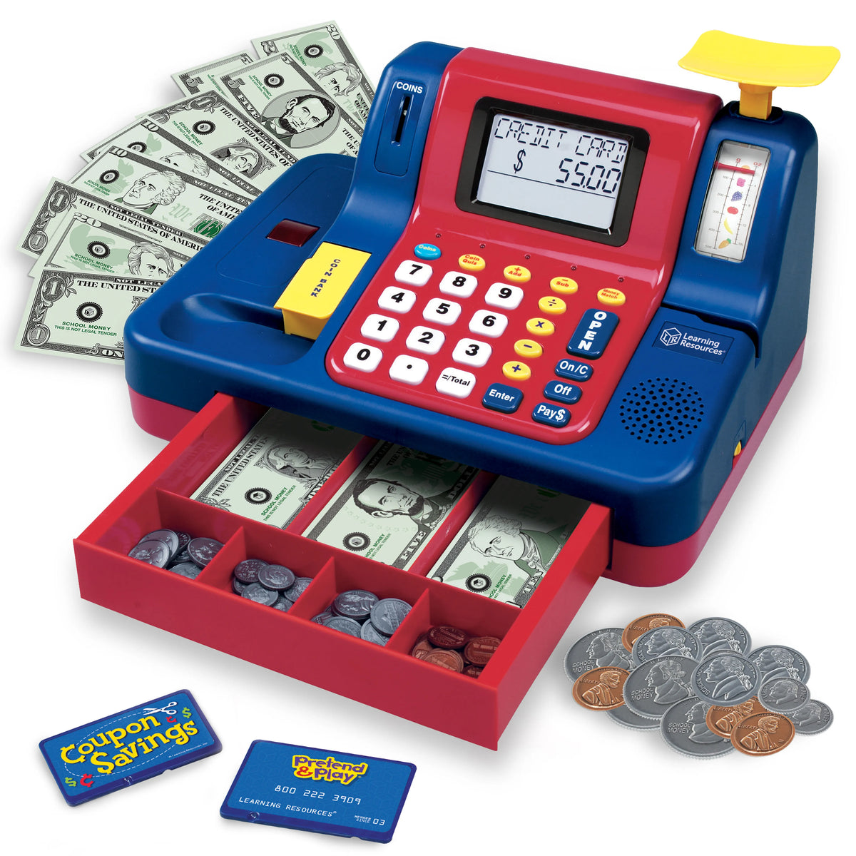 Learning Resources Teaching Cash Register