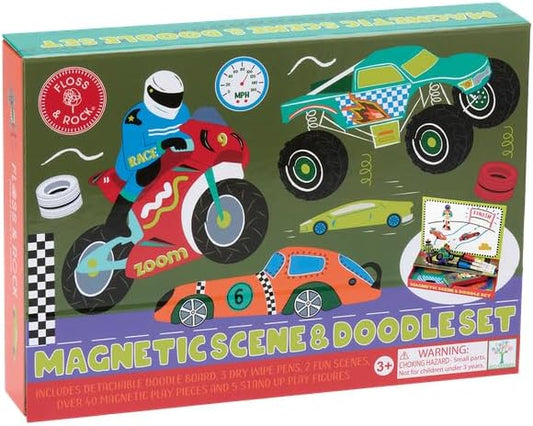 Cars Magnetic Scene & Doodle Set