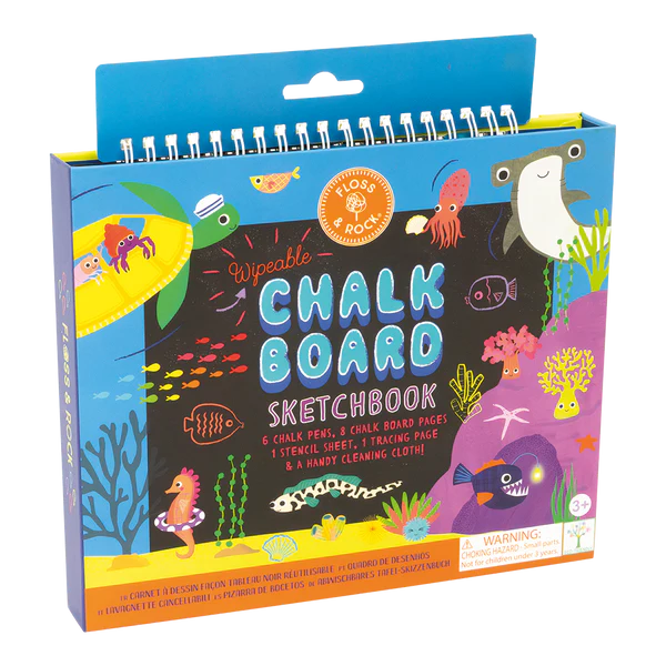 Ocean Chalkboard Sketchbook