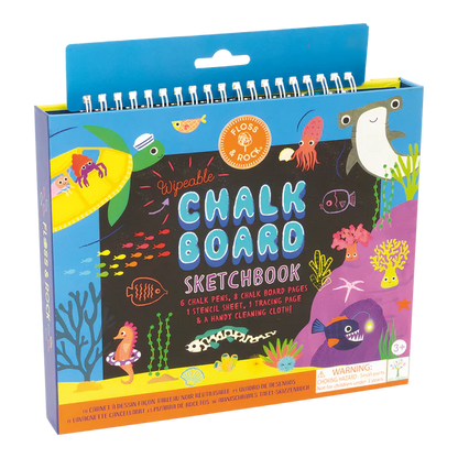 Ocean Chalkboard Sketchbook