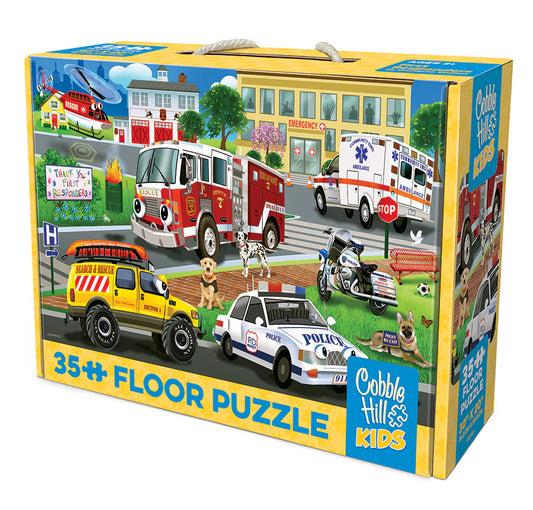 First Responders 35 Piece Floor Puzzle
