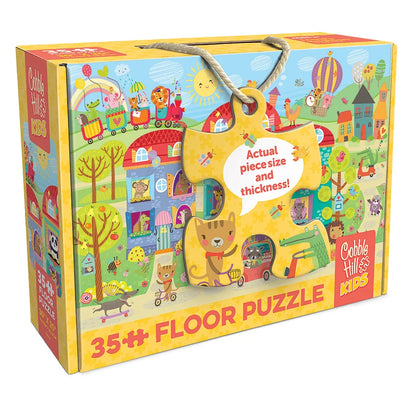 Friendly Neighbors Floor Puzzle 35pc