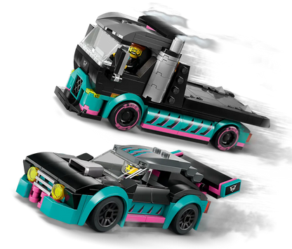 Lego Race Car Carrier Truck