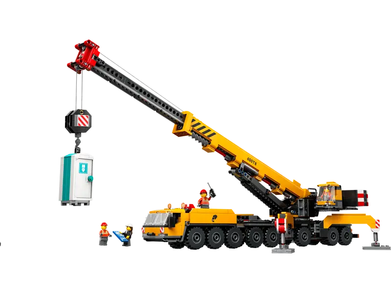 Yellow Construction Crane