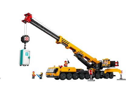 Yellow Construction Crane