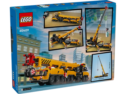 Yellow Construction Crane