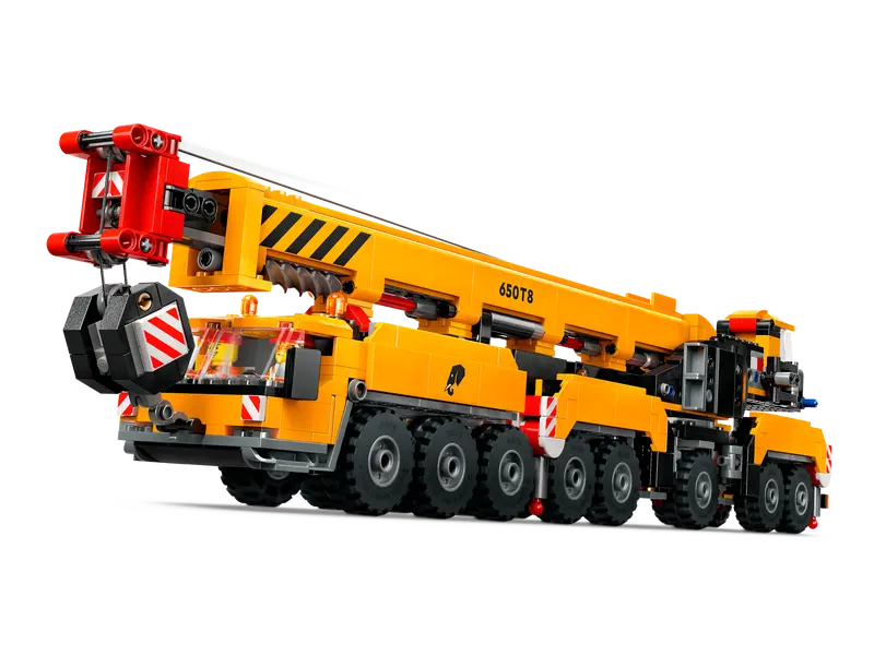 Yellow Construction Crane