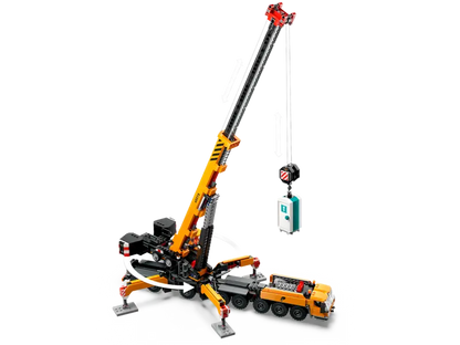 Yellow Construction Crane