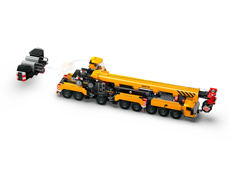 Yellow Construction Crane