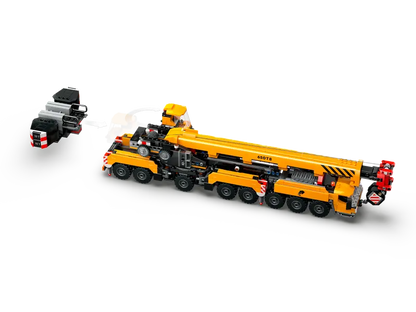 Yellow Construction Crane