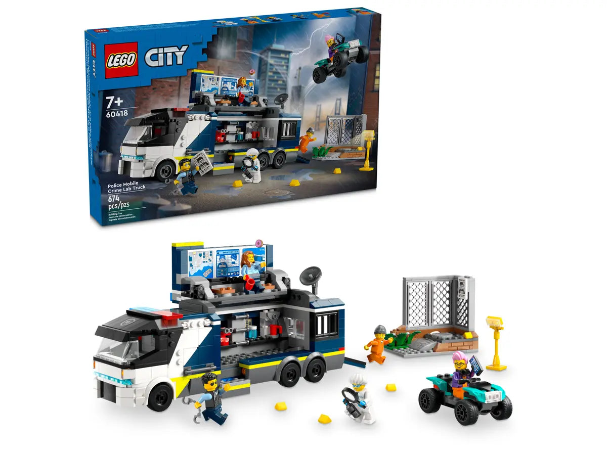 Lego Police Mobile Crime Lab Truck