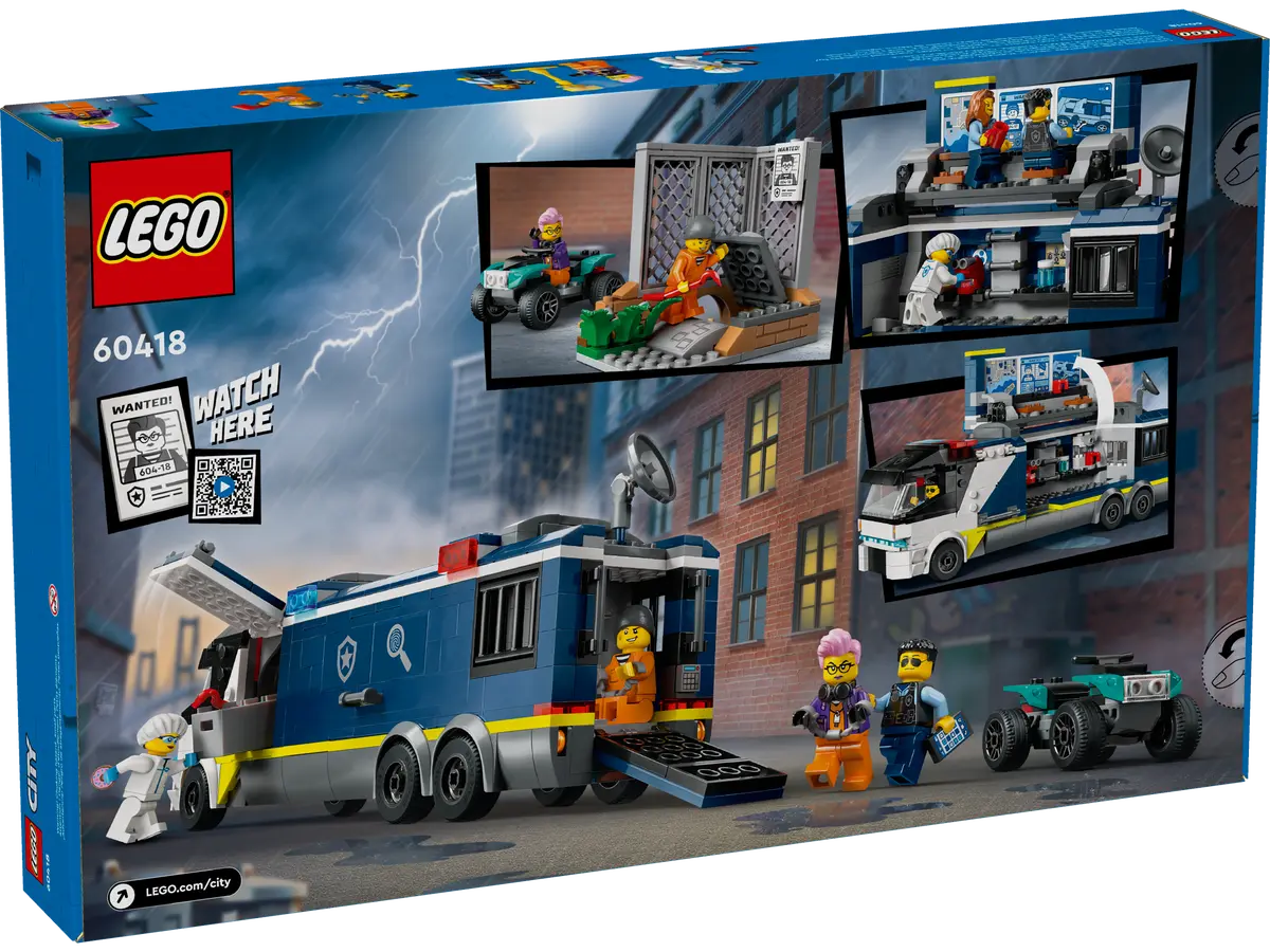 Lego Police Mobile Crime Lab Truck