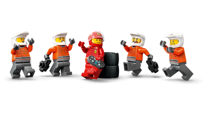 F1 Pit Stop Crew Ferrari