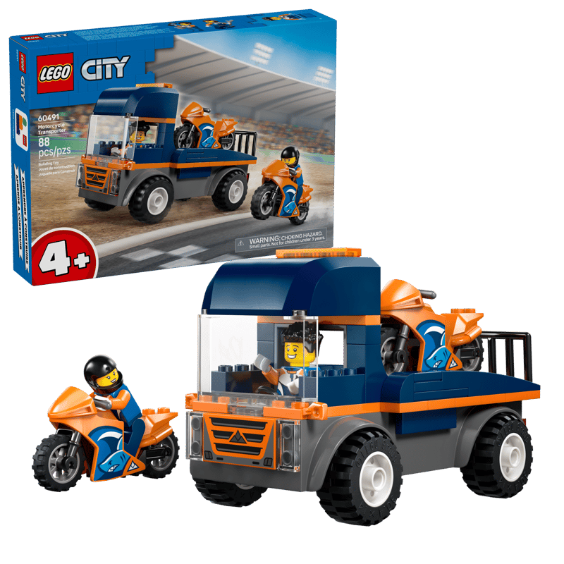 Lego Motorcycle Transporter