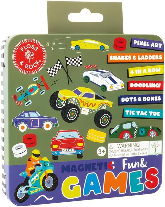 Cars Magnetic Games Tin