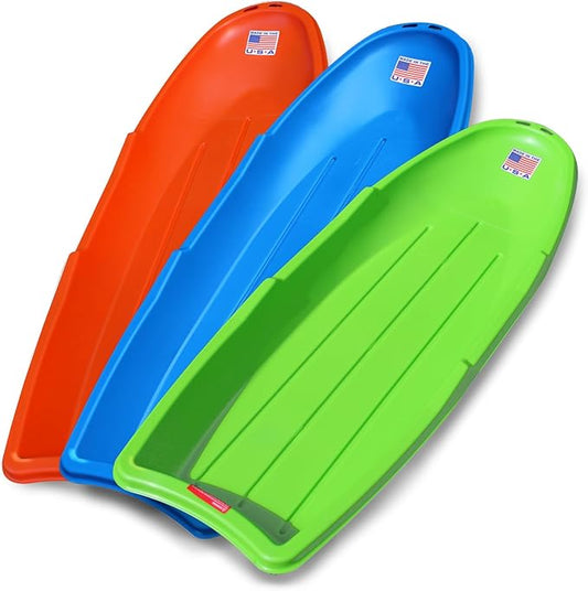 Plastic Sled Assorted Colors