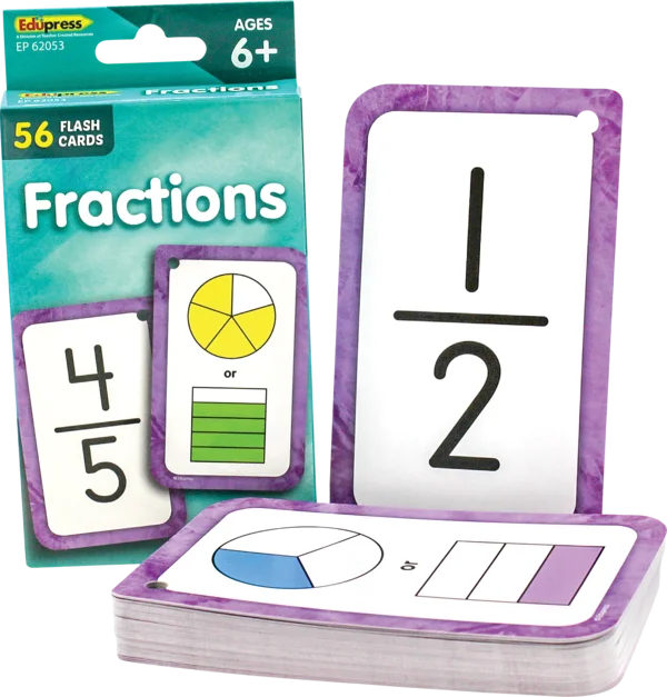 Fractions Flash Cards