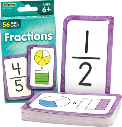 Fractions Flash Cards
