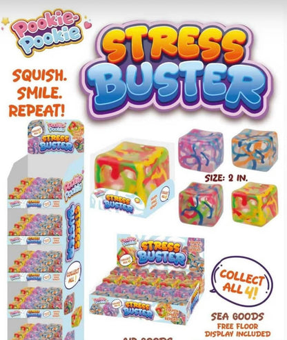Pookie Squishy Sugar Cubes Clear