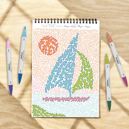 FlowArt Trace-By-Letter Pack Your Bags