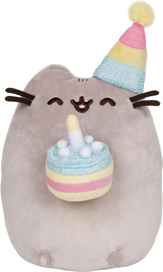 Pusheen with Birthday Cake