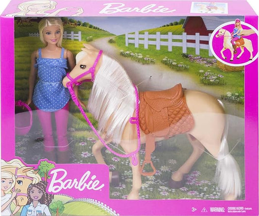 Barbie with Horse Playset