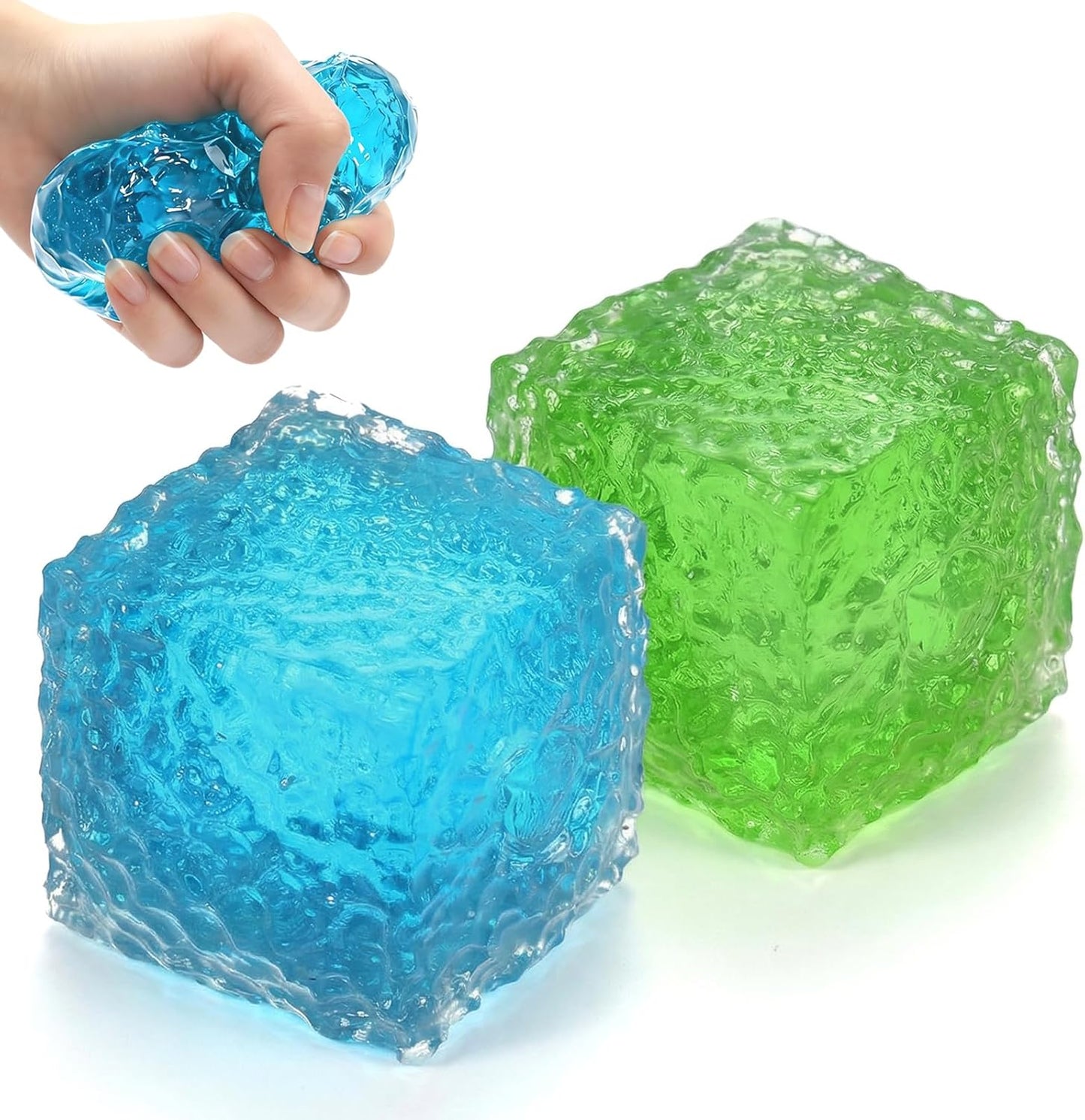 Squishy Cube Squeeze Textured