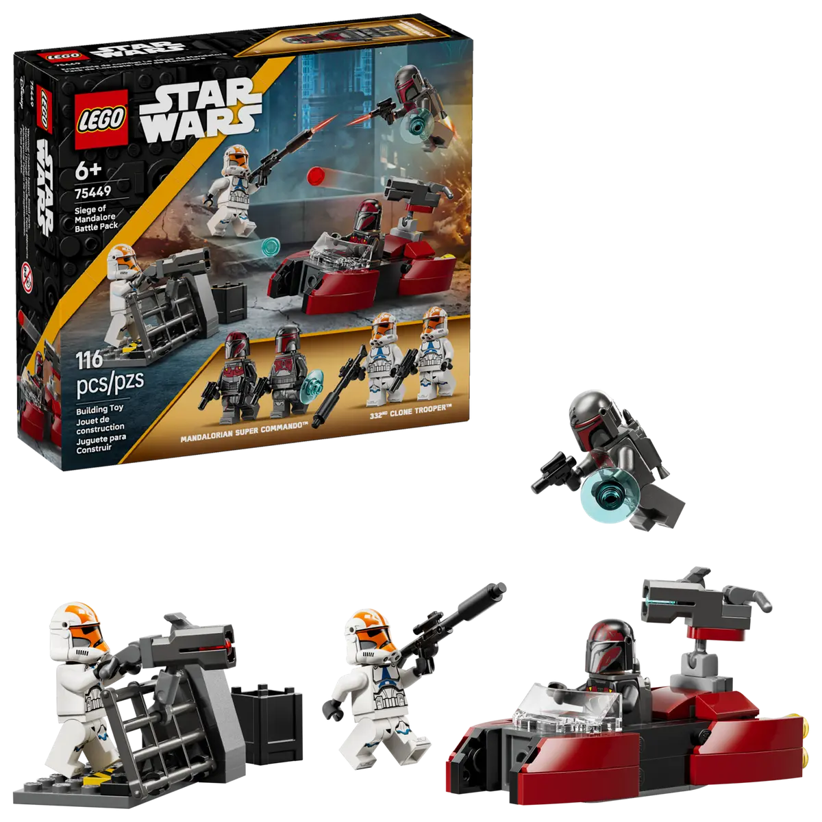Lego Star Wars Siege Of Mandalore Battle Pack