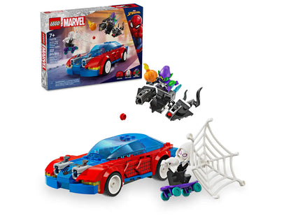 Lego Marvel Spider Man Race Car Venom