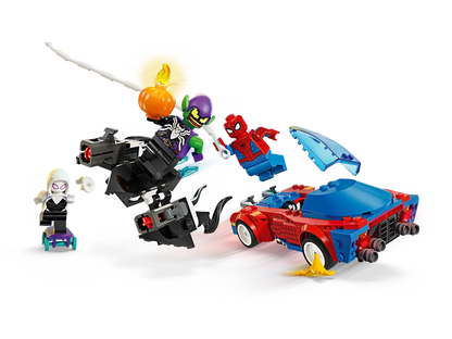 Lego Marvel Spider Man Race Car Venom