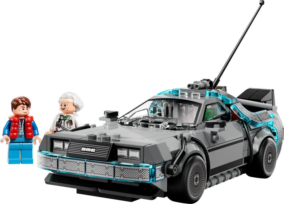 Lego Time Machine From Back To The Future