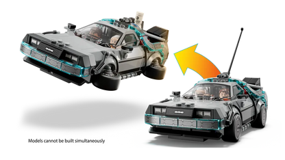 Lego Time Machine From Back To The Future