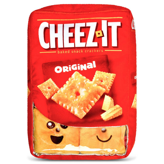 Cheez It Box Packaging Plush Pillow
