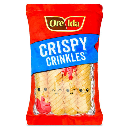 Ore-Ida Crispy Crinkles Fries Packaging Plush Pillow